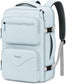 Taygeer Travel Backpack for Women, Travel Personal Item Bag with Shoe Pouch