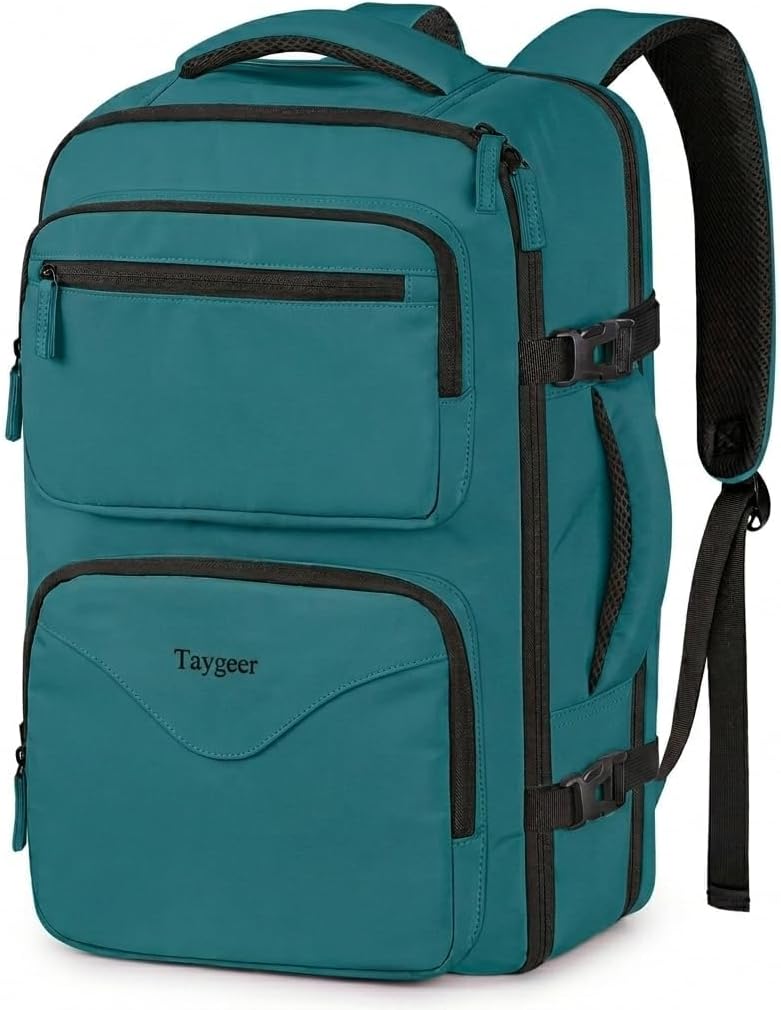 Taygeer Travel Backpack for Women, Travel Personal Item Bag with Shoe Pouch