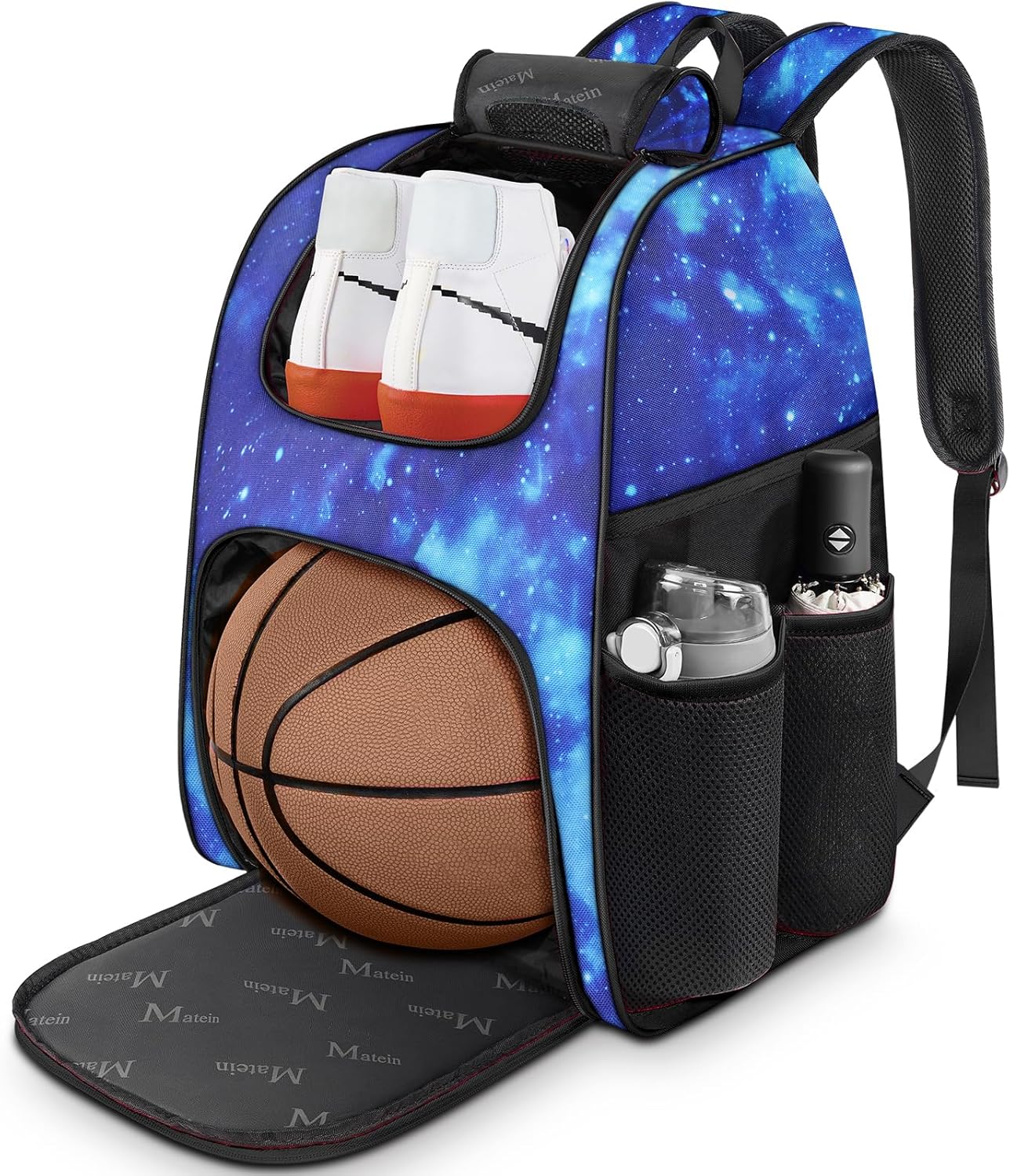 Basketball Backpack (6 Colors), 40L / Galaxy Blue Basketball Backpack (6 Colors), 40L / Galaxy Blue