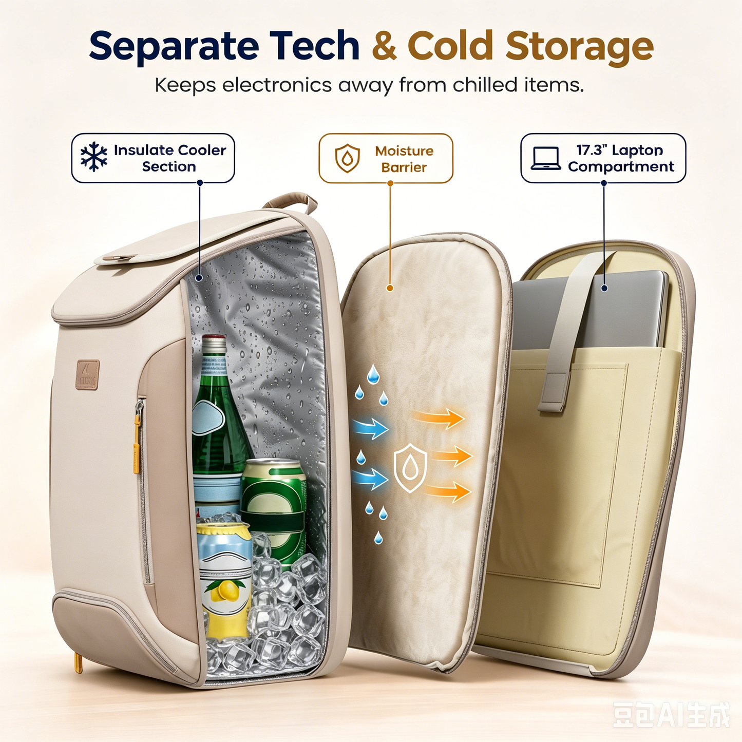 Women's Insulated Cooler Backpack