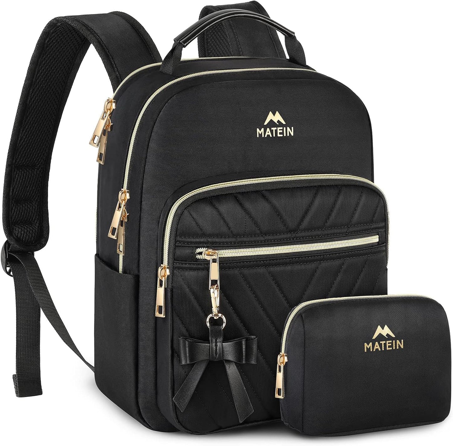 MATEIN Mini Backpack for Women, Black