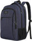 MATEIN Blue Laptop Backpack, Slim Travel Backpack with Laptop Compartment