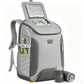 MATEIN Men Cooler Backpack, Gray Insulated Lunch Bag Fits 17" Laptop