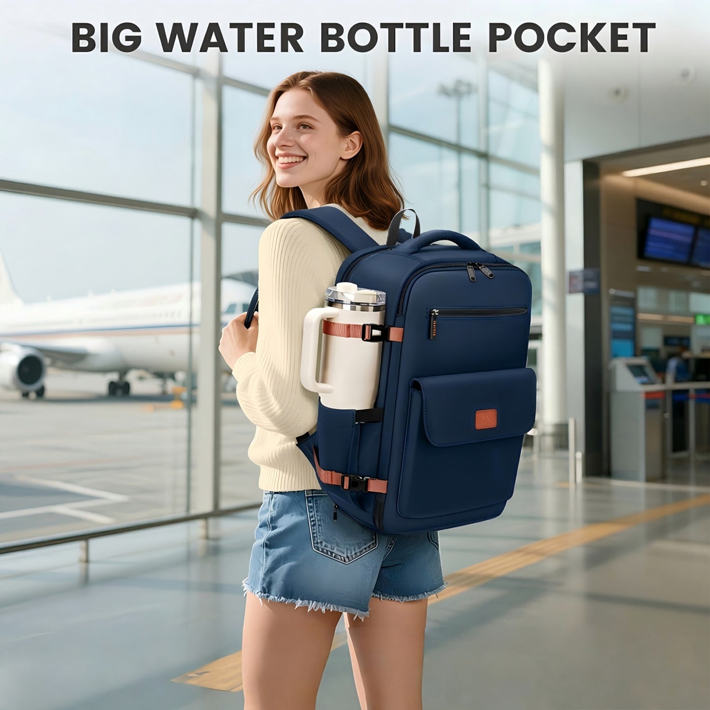 Anti Theft Carry-on Backpack