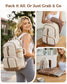 MATEIN Women Backpack, 15" Laptop, Water Resistant & Anti-theft