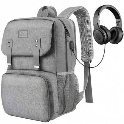 Bookbag with Cooler Compartment