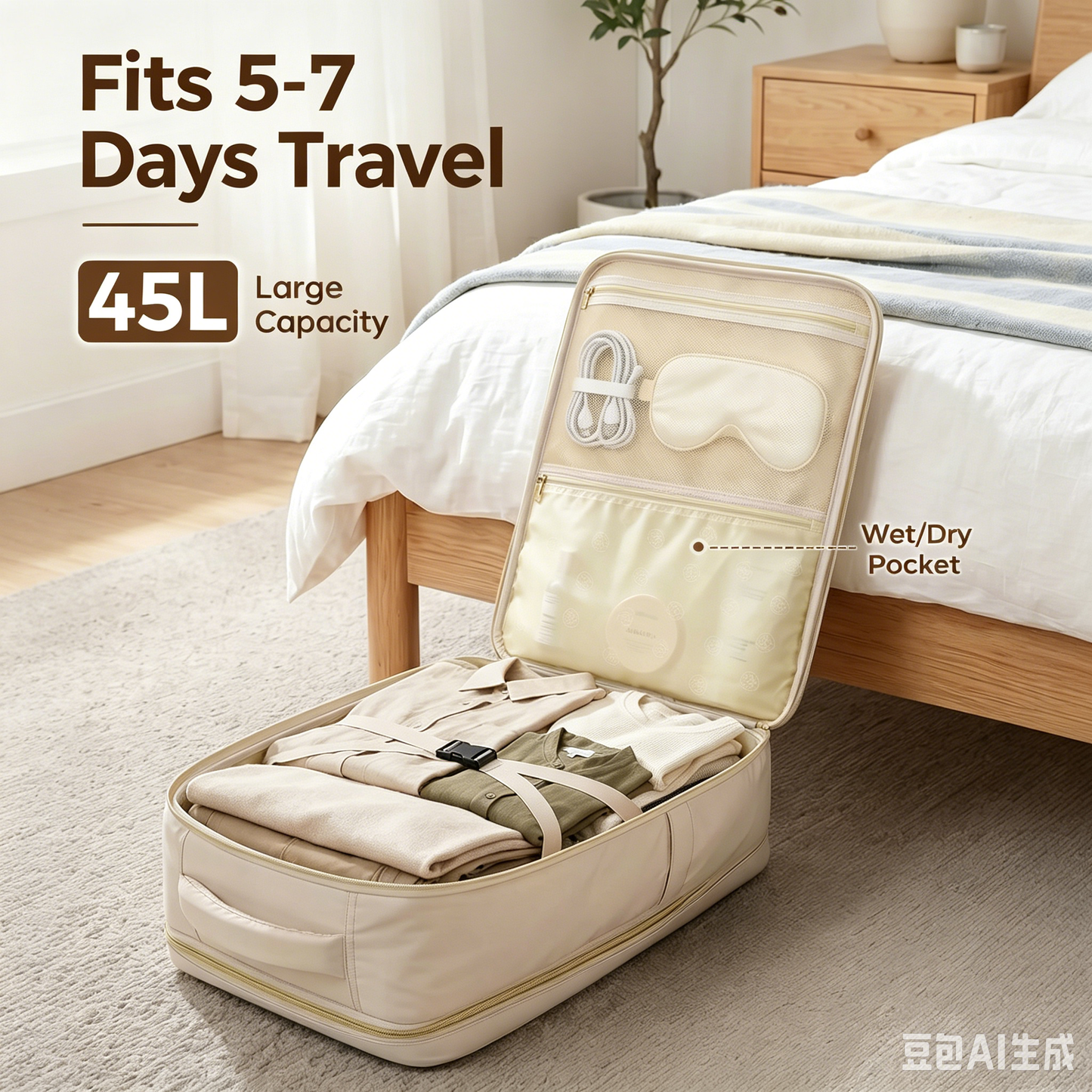 MATEIN HER 45L Carry-on + Folding Board