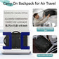 MATEIN Personal Item Backpack, Black Travel Backpack for Men Women