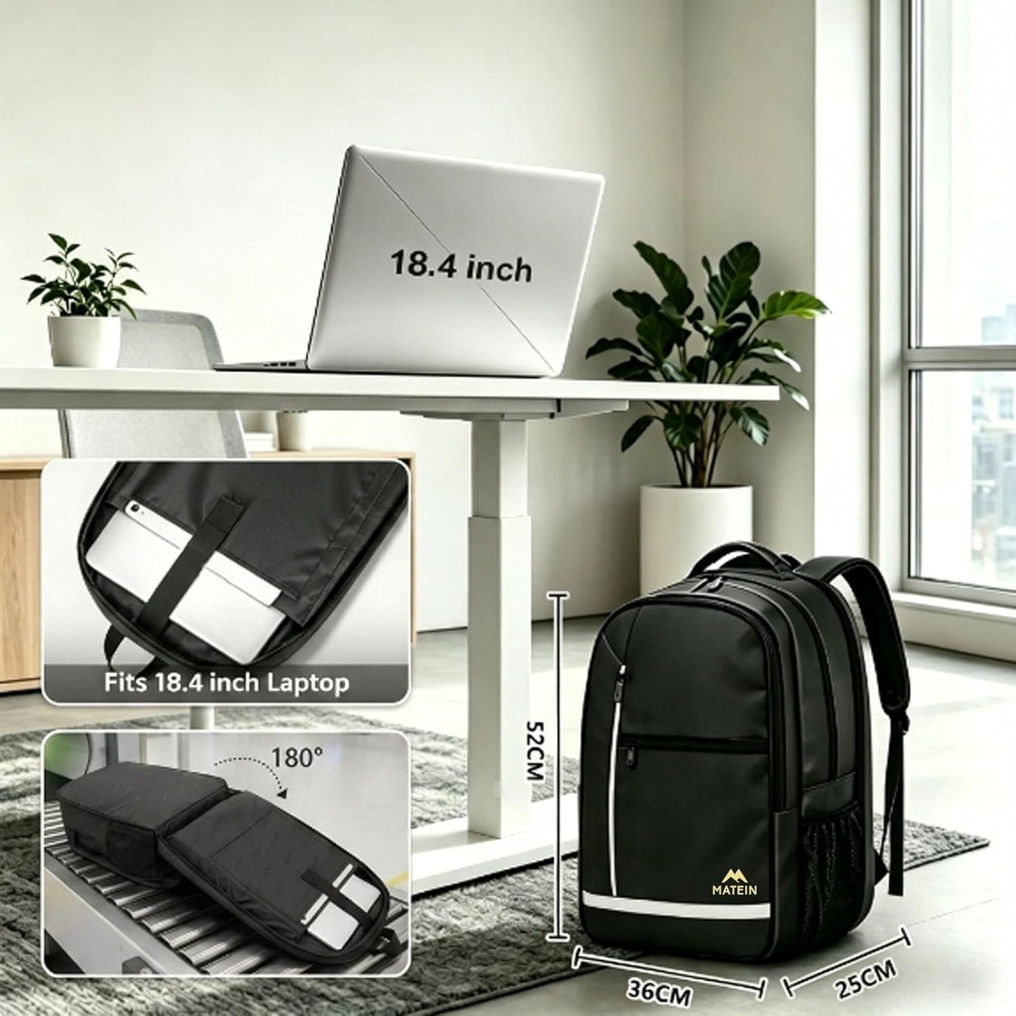 Waterproof Laptop Backpack for Men