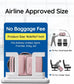 Taygeer Travel Backpack for Women, Travel Personal Item Bag with Shoe Pouch