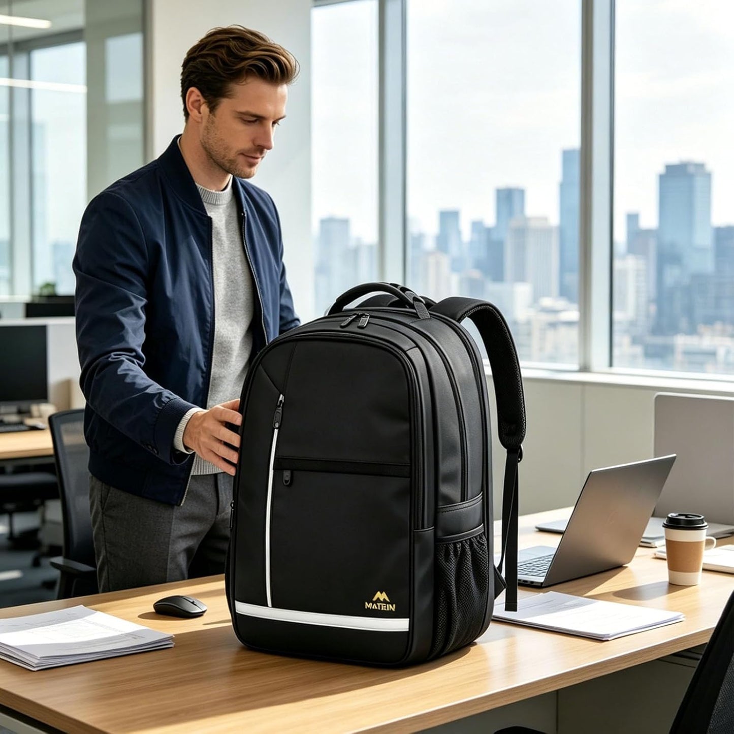 Waterproof Laptop Backpack for Men