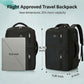 MATEIN Personal Item Backpack, Black Travel Backpack for Men Women