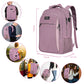 Dark Purple Mlassic Laptop Travel Backpack