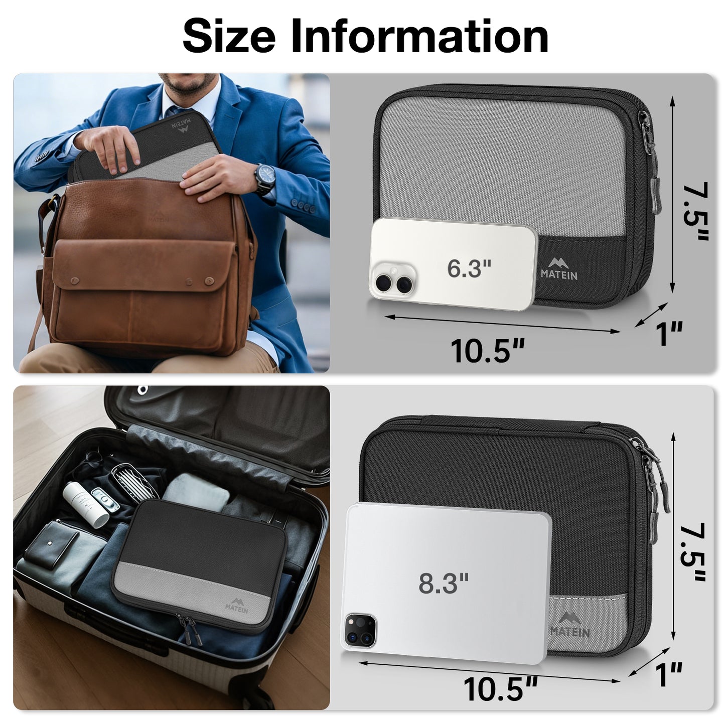 Tech Organizer 2 Pack (6 Colors)