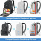 MATEIN Mochila Portatil 17 Pulgadas, Mochila Hombre Trabajo Impermeable