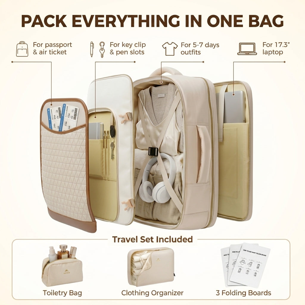 MATEIN HER 45L Carry-on + Folding Board