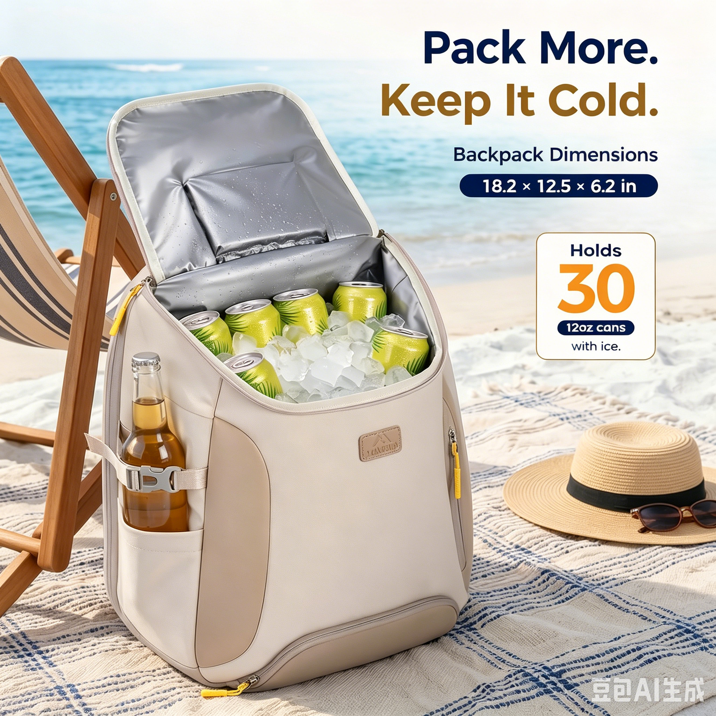 Women's Insulated Cooler Backpack