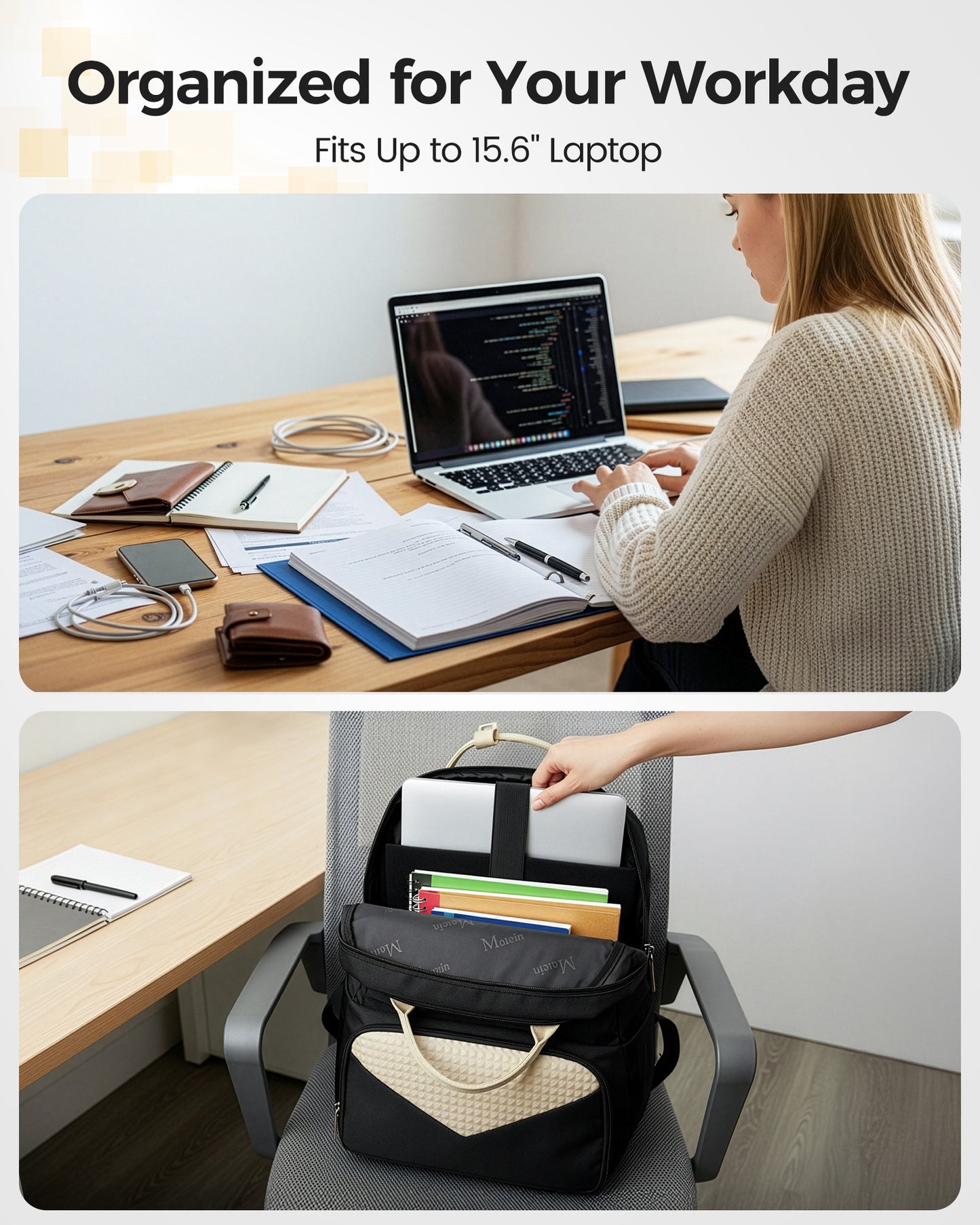 CLASSIC Womens Lunch Box Backpack for Work