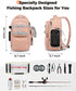 MATEIN Fishing Sling Bag with Phone Pouch
