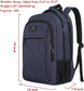 MATEIN Blue Laptop Backpack, Slim Travel Backpack with Laptop Compartment