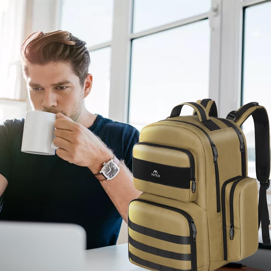 Heavy Duty Backpack with Lunch Box