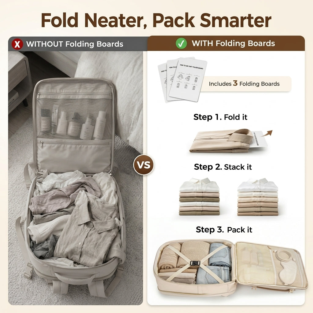 MATEIN HER 45L Carry-on + Folding Board