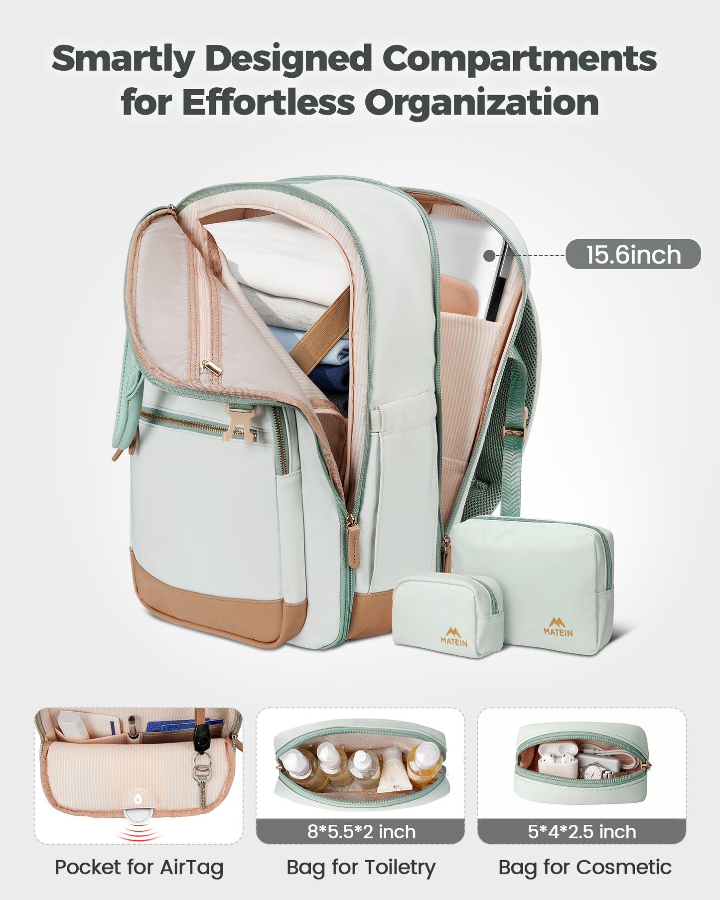 Mochila de mano grande Matein 