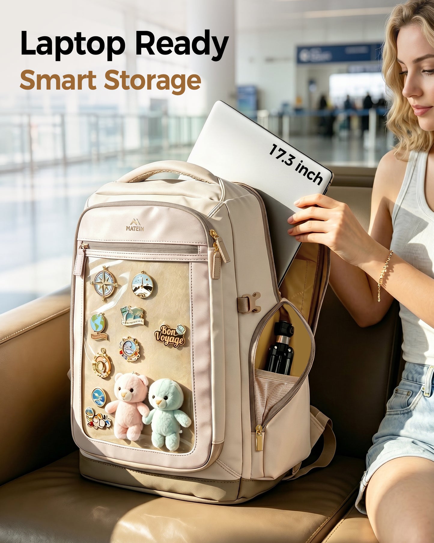 MATEIN HER TSA Personal Item Bag