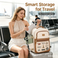 MATEIN Women 40L Travel Backpack Fits 17.3" Laptop