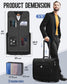 MATEIN Wheeled Garment Bag with Packing Cubes