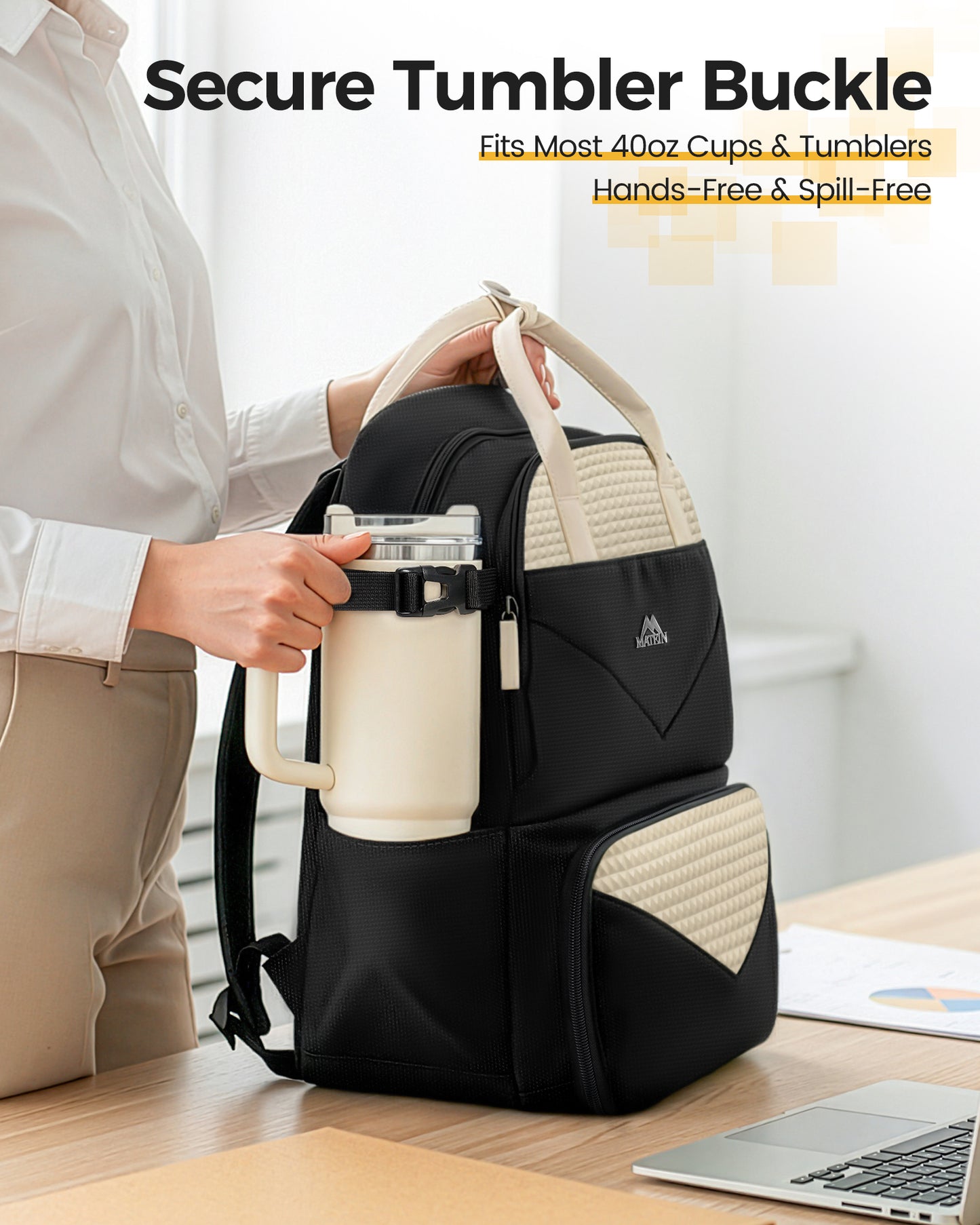 CLASSIC Womens Lunch Box Backpack for Work