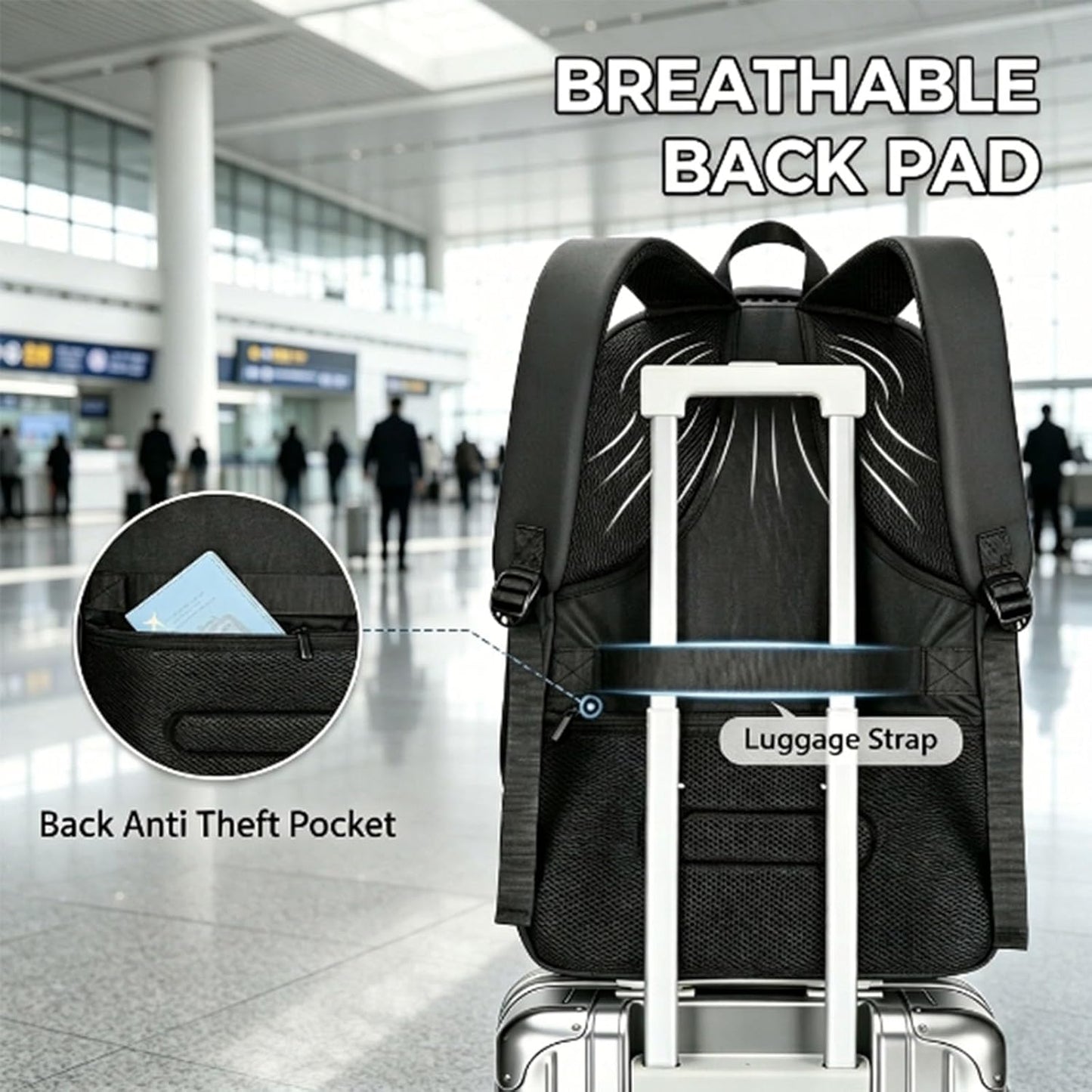 Waterproof Laptop Backpack for Men