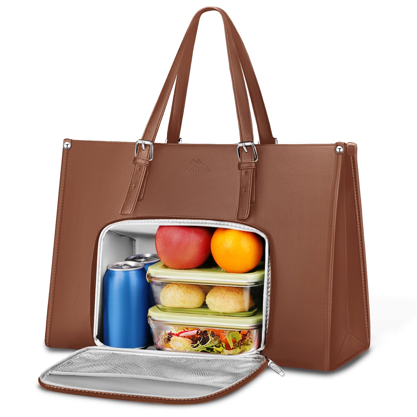 Tote Bag with Insulated Compartment (8 Colors)