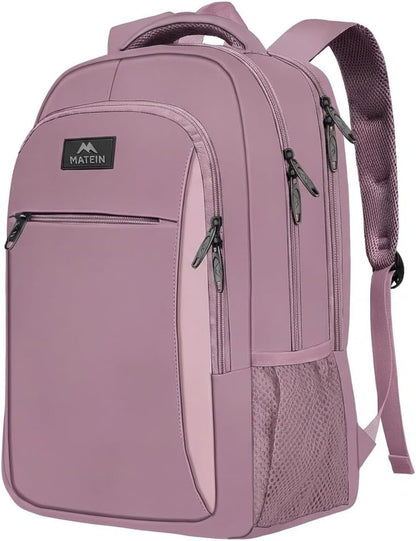 Dark Purple Mlassic Laptop Travel Backpack