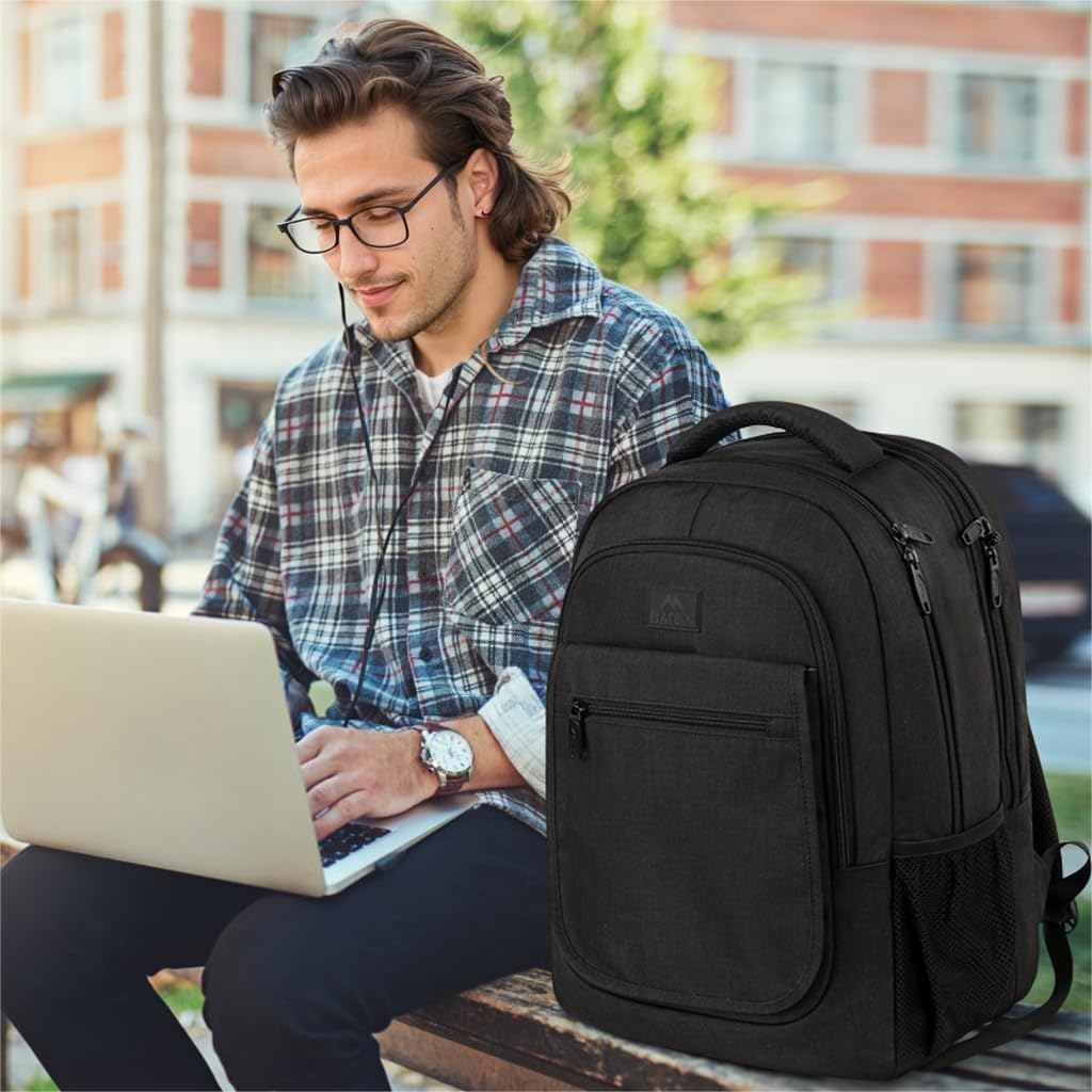 Matein Expandable College Bookbag Travel Laptop Backpack Matein Expandable College Bookbag Travel Laptop Backpack