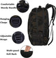 Black Camo Mlassic Travel Laptop Backpack