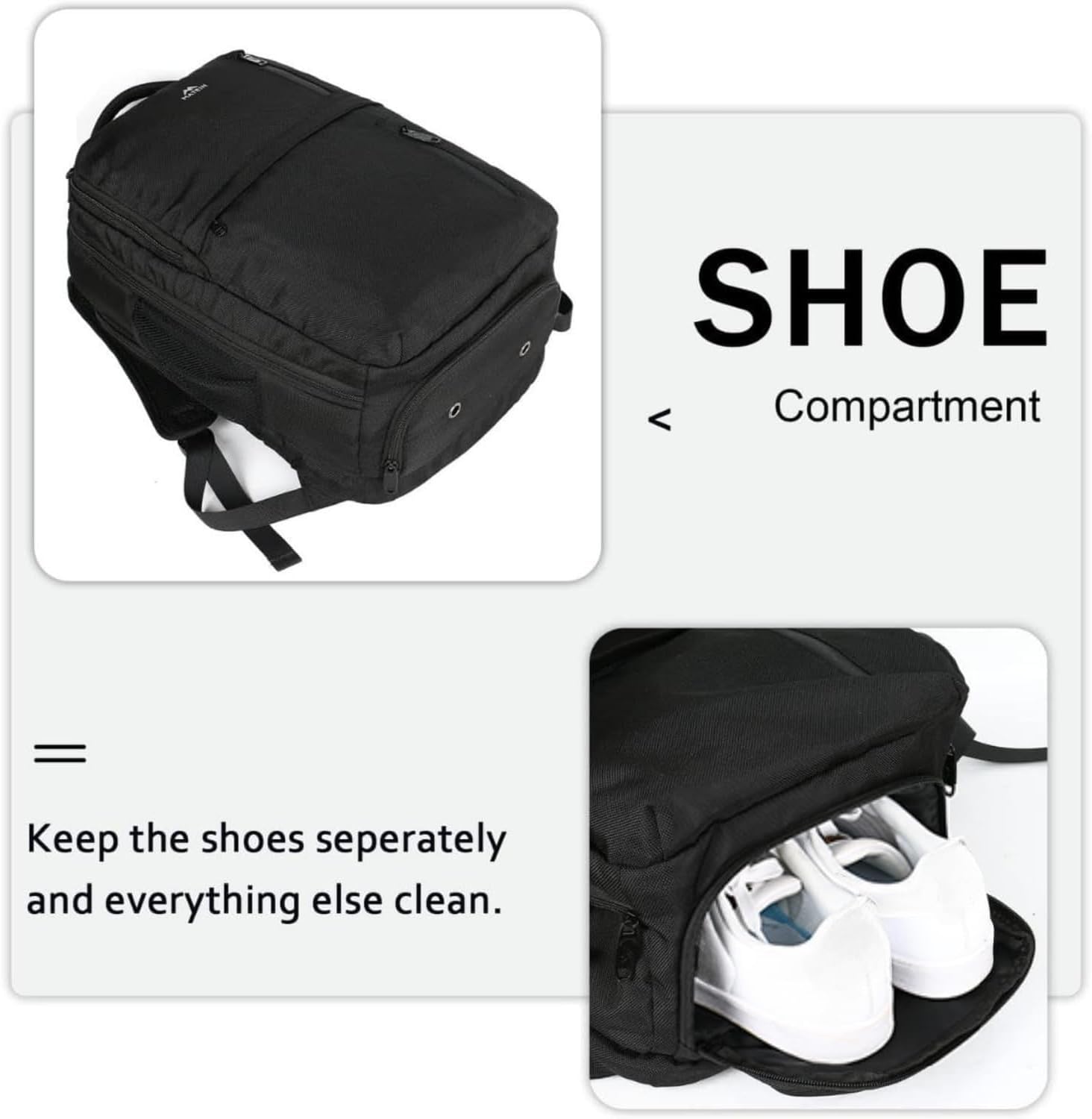 Matein Carry-on big Backpack for travel
