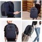 Blue Mlassic Travel Laptop Backpack