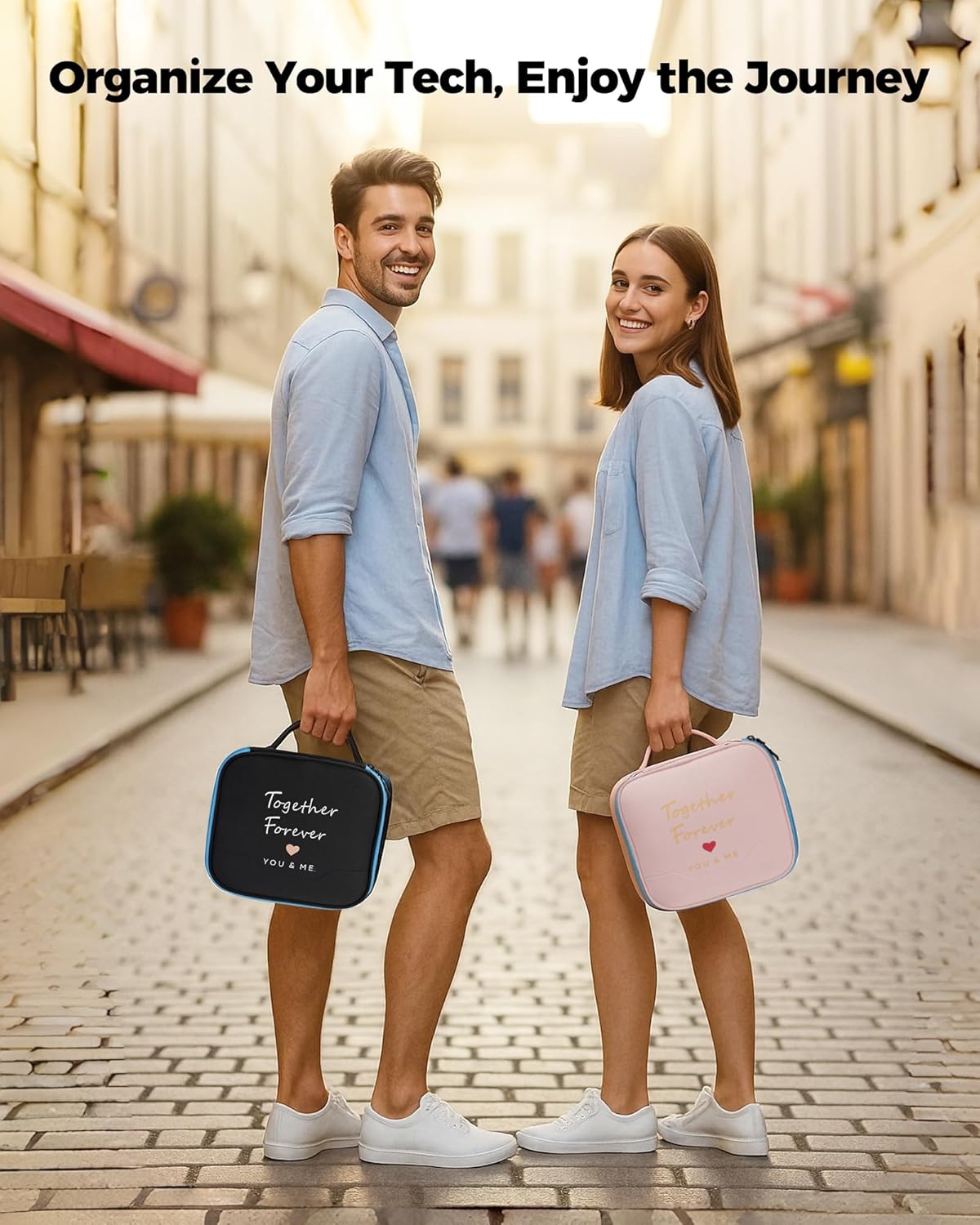 Mr and Mrs Electronics Organizer