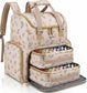YOREPEK Large Nail Polish Organizer Case Backpack Holds 96 to 100+ Bottles