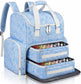 YOREPEK Large Nail Polish Organizer Case Backpack Holds 96 to 100+ Bottles