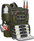 Fishing Backpack with 4 Tackle Boxes