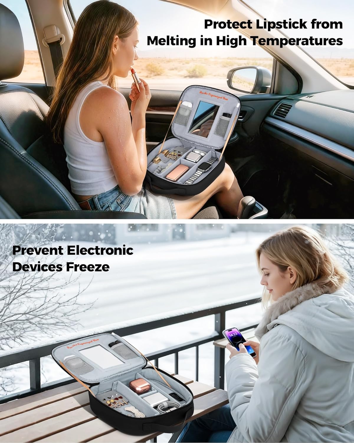 Matein wasserdichte Elektronik-Organizer-Aufbewahrungstasche 