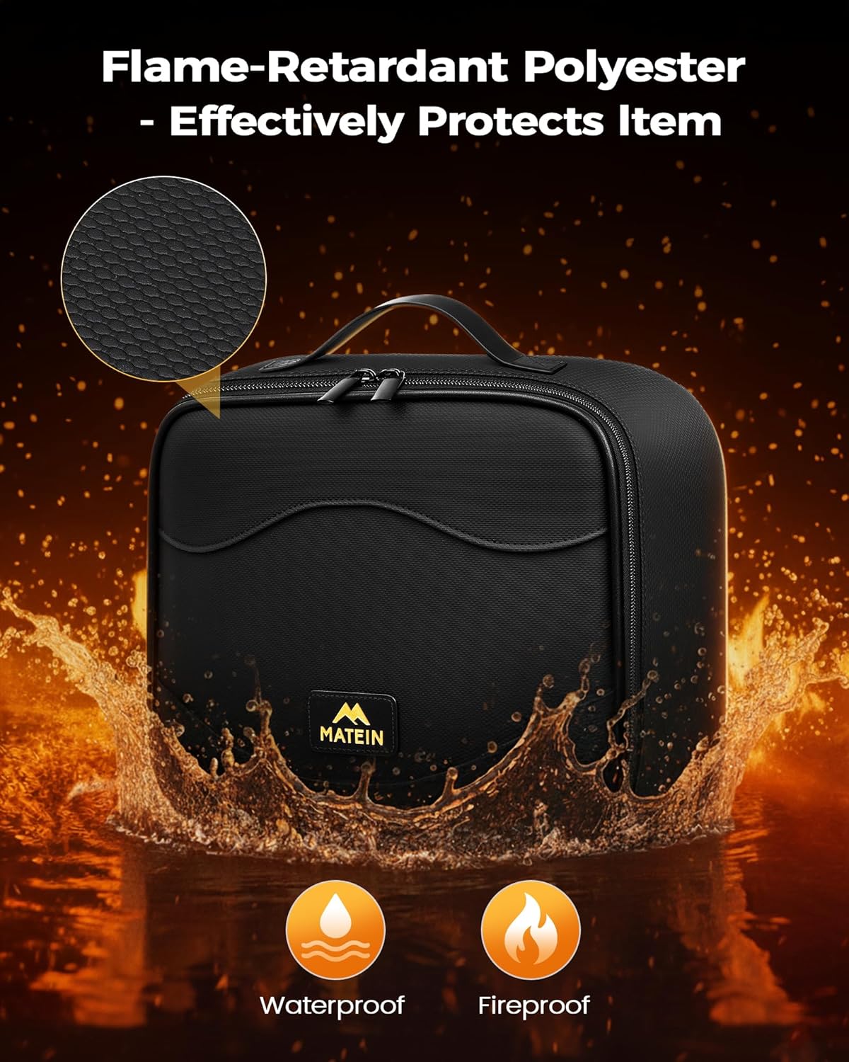 Matein wasserdichte Elektronik-Organizer-Aufbewahrungstasche 