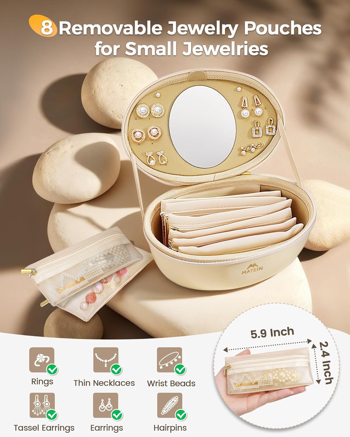 Pebble Style Jewelry Organizer