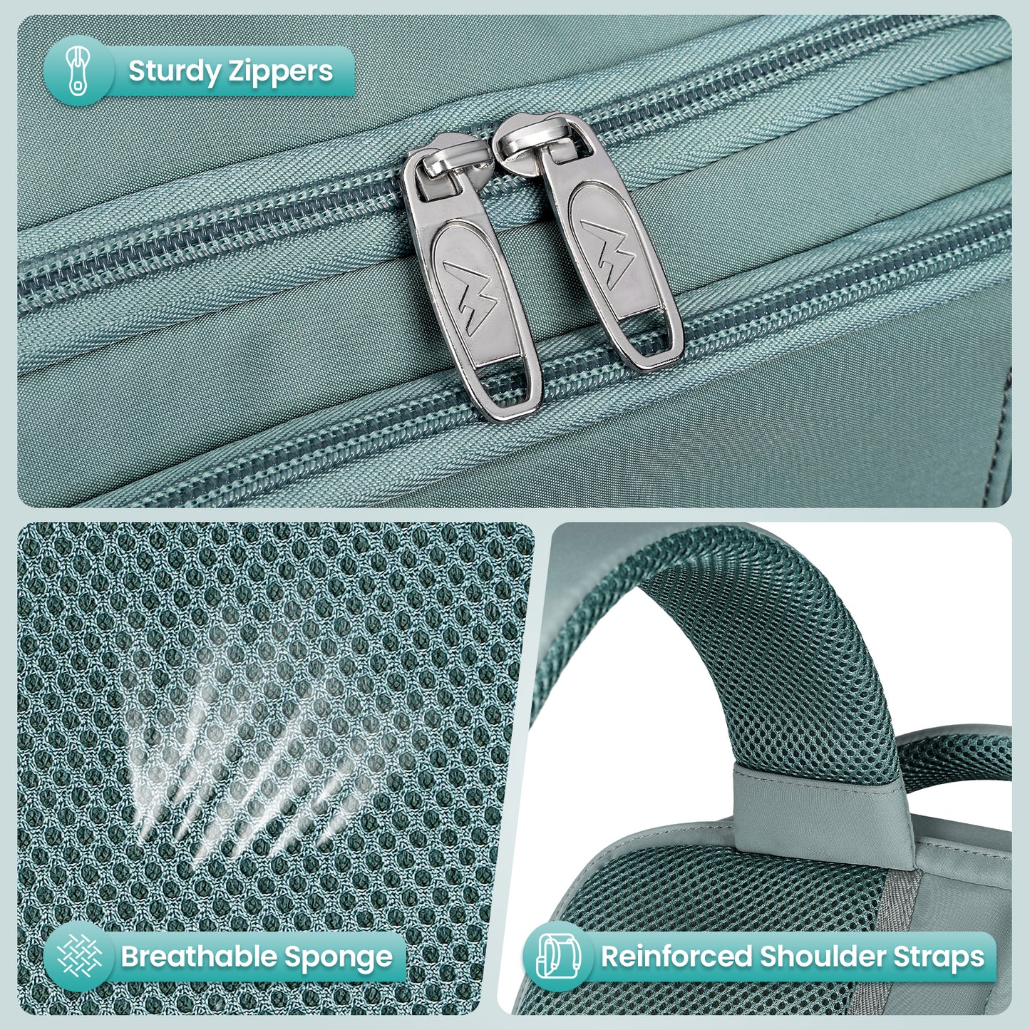 TSA Travel Backpack Cabin with Wet Pocket