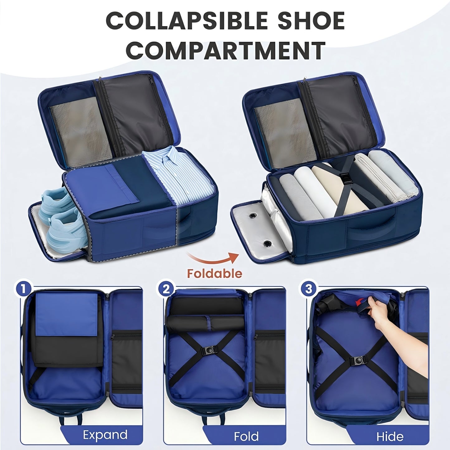 Anti Theft Carry-on Backpack