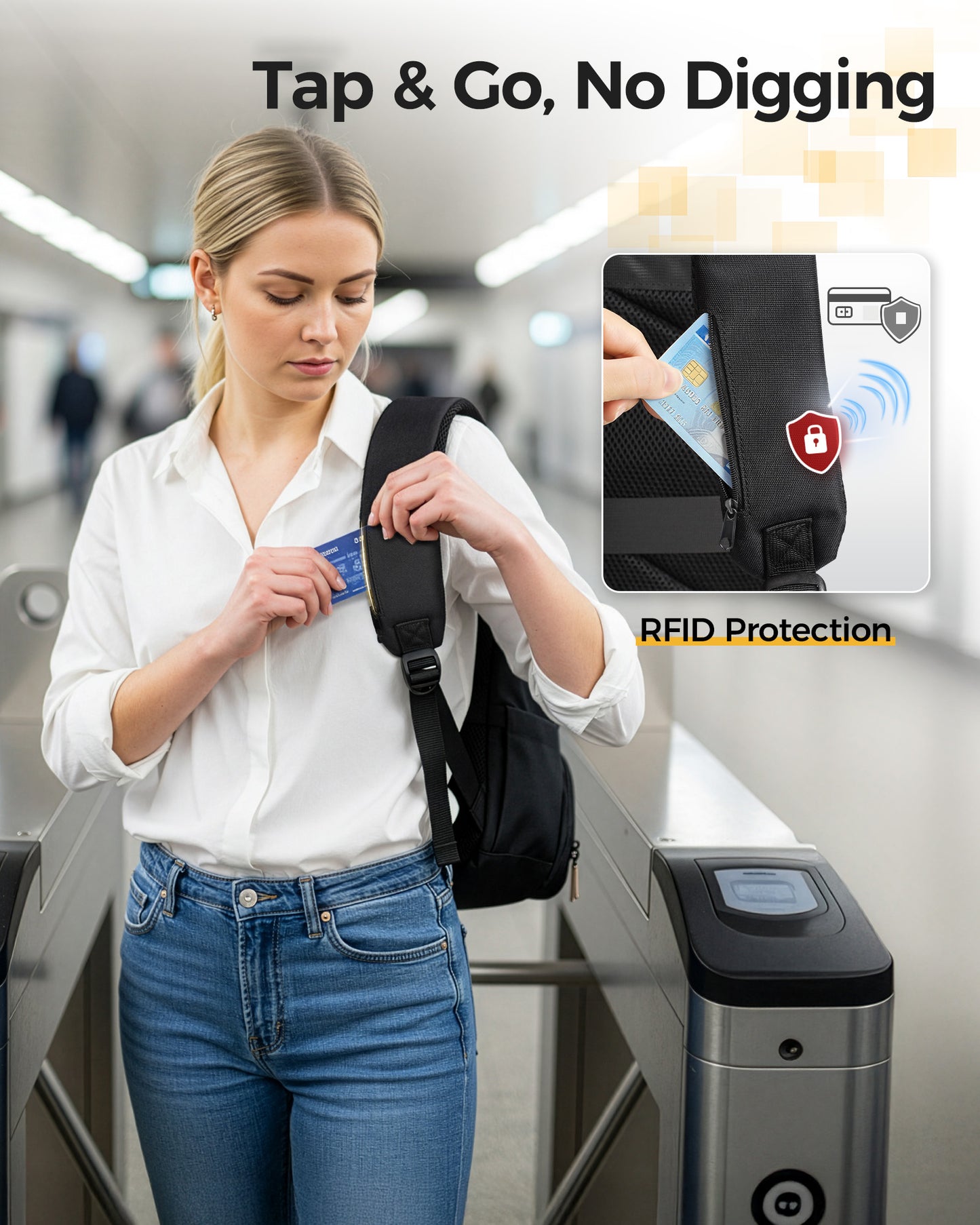 CLASSIC Womens Lunch Box Backpack for Work