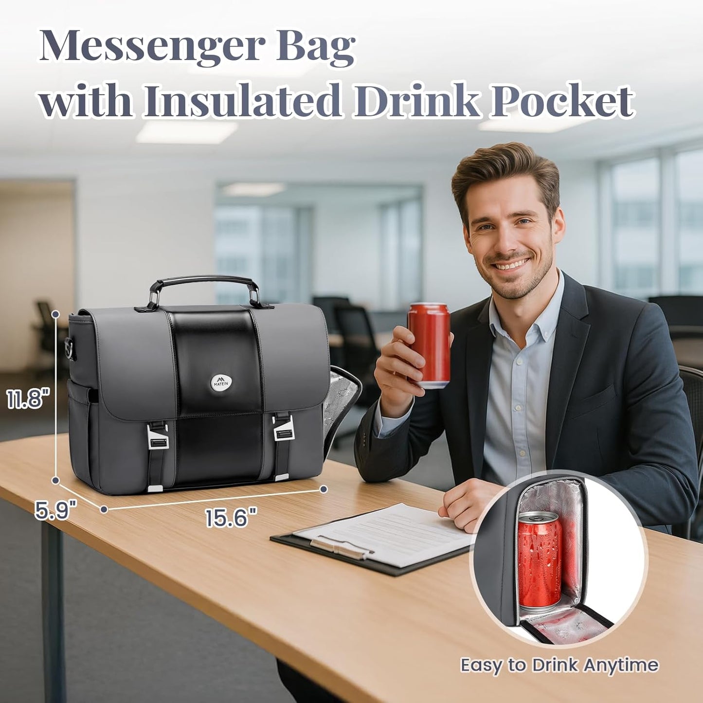Messenger Bag with Cooler