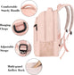 Light Pink Mlassic Travel Laptop Backpack
